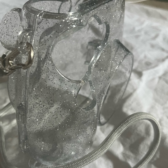 Glitter polaroid case with string carrier - Picture 2 of 4